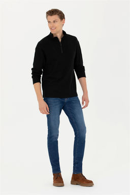 Мужской черный свитшот - U.s. polo assn фото 11