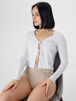 Цена за 2 штуки! Трусы макси женские бежевые - Mark formelle фото 7