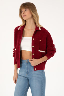 Kad_n Koyu Frambuaz Triko H_rka - U.s. polo assn фото 3