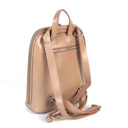 Женский кожаный рюкзак 268-220 Пинк - Cidirro фото 3