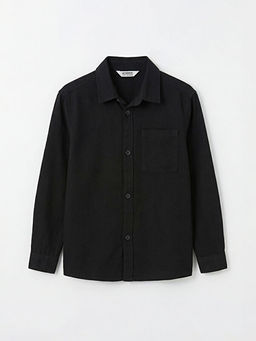 Uzun Kollu Erkek ?ocuk G?mlek