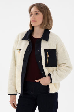 Kad_n Krem Sweatshirt Sepette S_rpriz _ndirim - U.s. polo assn фото 8