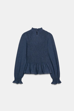 SMOCKED SHIRT - Zara фото 19