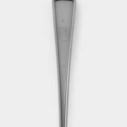 Цена за 2 шт. Вилка пластиковая одноразовая, 19 см, цвет металлик, 6 шт./уп