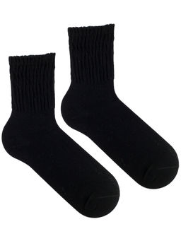 Носки р.35-40 Волны Черные - Krumpy фото 3