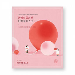 Round Lab Camellia Deep Collagen Firming Gel Mask, 34g - Укрепляющая гидрогелевая маска с камелией
