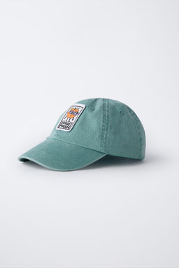 WASHED-EFFECT CAP WITH PATCH - Zara фото 2