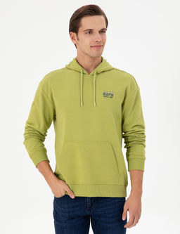Мужской фисташково-зеленый свитшот Неожиданная скидка в корзине