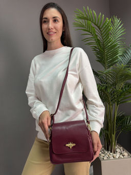 Сумка женская из телячьей кожи