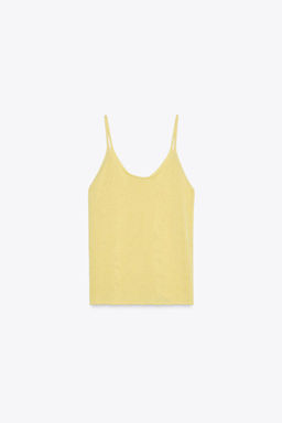 KNITTED STRAPPY TOP - Zara фото 26