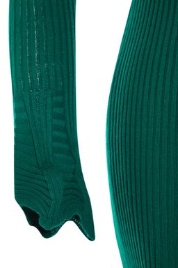 TRENDYOLMILLA Mavi Mini Triko Basic Dik Yaka Elbise TWOAW23EL01415  фото 22