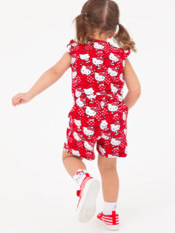 PlayToday / Полукомбинезон детский трикотажный для девочек  фото 4