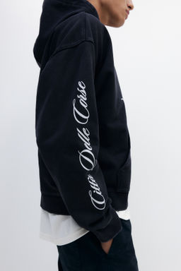 Sudadera con efecto lavado Oversized Fit - H&m фото 6