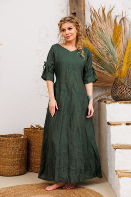 Платье AMORI 9731 изумруд  фото 4