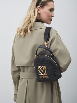 Женский рюкзак LOVE MOSCHINO ALLURE Артикул 4463910, черный  фото 5