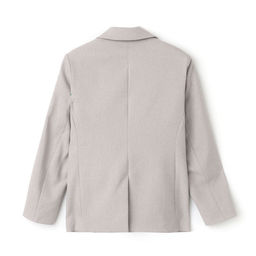 Пиджак женский двубортный MIST plus-size, размер 52, бежевый