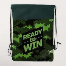 Мешок для обуви, Ready to win, (нетканый материал) 41×30 см