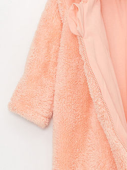 Kap??onlu Uzun Kollu Pel?? K?z Bebek Tulum - Waikiki фото 3