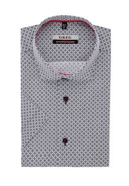 Сорочка мужская короткий рукав GREG 213/109/931/ZS/1  фото 5