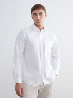 Regular Fit Uzun Kollu Oxford Erkek G?mlek