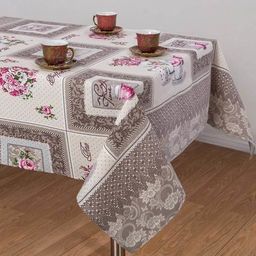 Столовый набор Прованс:скатерть 150*250 см.+12 салф. рогожка - Лен поволжья фото 2