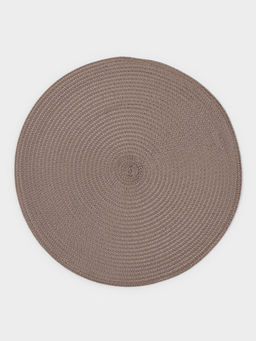 Набор салфеток сервировочных на стол Доляна Лофт, 4 шт, d=38 см, цвет кофейный  фото 13