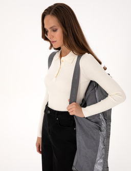 Antrasit Oversize Mont - Pierre cardin фото 7