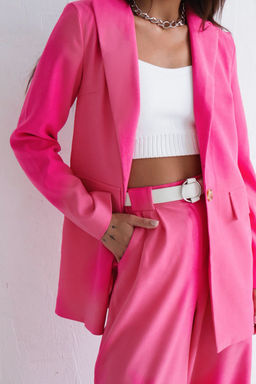 5407 Костюм брючный розовый - Martichelli фото 12