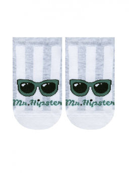 Цена за 2 пары Conte-kids ACTIVE (ультракороткие) св.серый