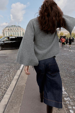 CARDINGAN WITH SLEEVE SLIT - Zara фото 4