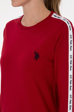Kad_n Bordo Pijama Tak_m_ Sepette S_rpriz _ndirim - U.s. polo assn фото 7