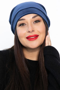 Чалма с бантом (синяя) ЧБ5-23М