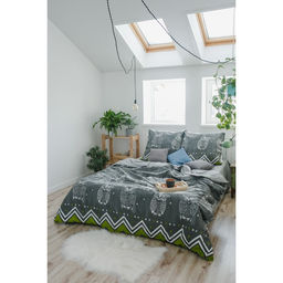 Постельное бельё Этель дуэт Ушастые совы (вид 1) 143 х 215 см - 2 шт., 220 х 240 см, 70 х 70 см - 2 шт  фото 8