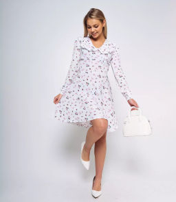 Платье #БШ2013 (1), белый