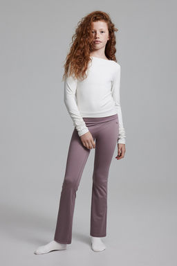 Leggings de deporte acampanados en SoftMove - H&m фото 2