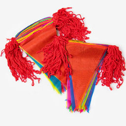 Гирлянда-флажки, длина 100 м, 23×35 см, 200 флагов