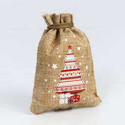 Цена за 5 шт. Мешок с термонаклейкой Подарки, 13 18 см +/- 1.5 см