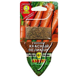 Морковь Красный великан 4г (Сеялка) (Аэлита)