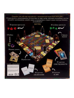 Настольная экономическая игра Магиполис, 2-8 игроков, 12+ - Лас играс kids фото 13