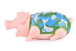 Игрушка-пищалка для собак Свинка 259355