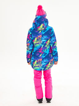 Женская горнолыжная сноубордическая куртка Alpha Endless Ultra Chaleur SNB 423/316_8 Разноцветный  фото 24