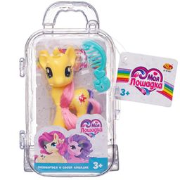 Игровой набор ABtoys Моя лошадка Пони в чемоданчике с аксессуарами, в ассортименте  фото 3
