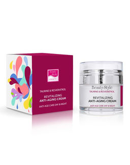 Пробник Крем возрождающий Anti Age plus 24 часа Taurine & Resveratrol 3 мл Beauty Style