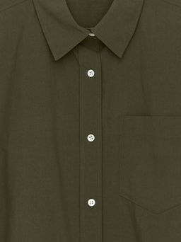 Camisa de algod?n de manga corta - H&m фото 2