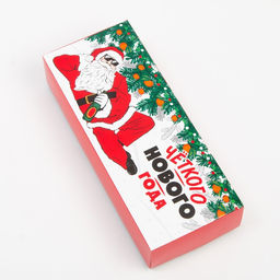 Носки мужские новогодние KAFTAN Четкого нового года, набор 5 пар, размер 41-44 (27-29 см) фото 5