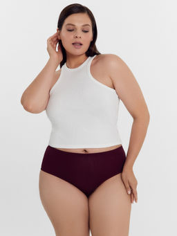 Цена за 2 штуки! Трусы женские макси красного цвета