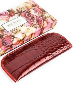 Женский кожаный футляр для очков Sergio Valentini СВ 8134/1-098  фото 3