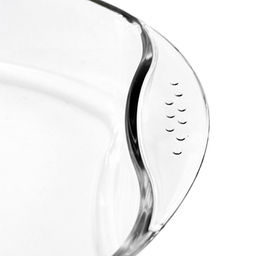 Форма стеклянная для запекания 3,3л овальная 39х27см h6,5см, термостекло, в цветной коробке (Китай) - Домашняя мода фото 2