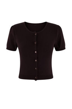 Kahverengi Basic Bluz-H?rka Tak?m Triko H?rka TWOSS26HI00010 - Trendyolmilla фото 2