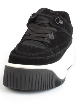 05-A501-1 BLACK Кроссовки женские (натуральная замша)